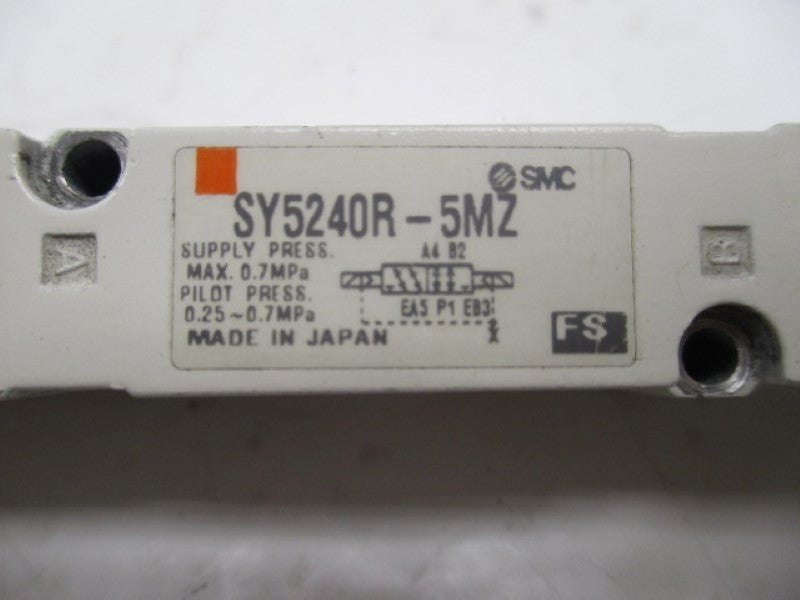 SMC SY5240R-5MZ DOUBLE SOLENOID VALVE 24VDC  UNMP
