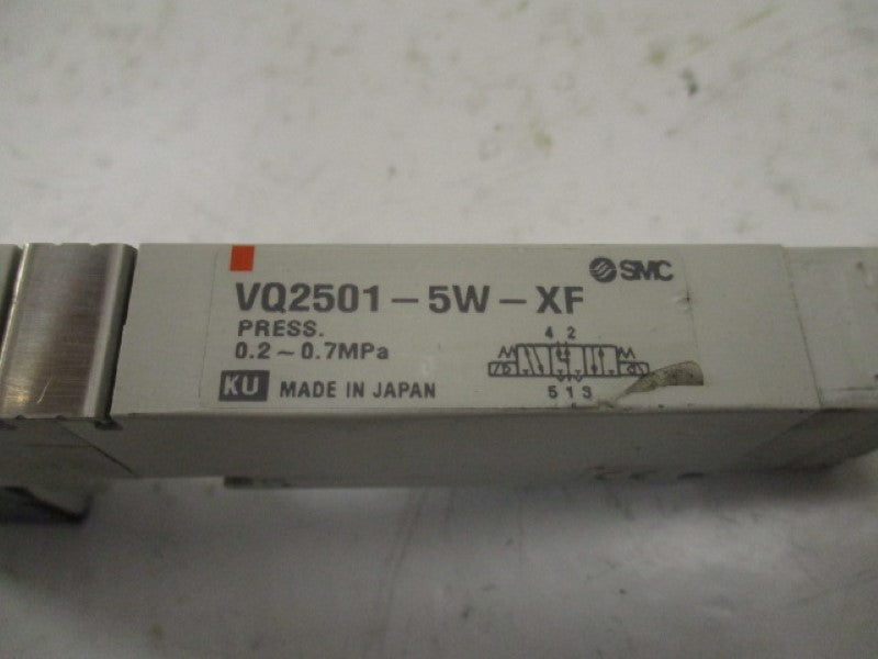 SMC VQ2501-5W-XF DOUBLE SOLENOID VALVE  NSNP