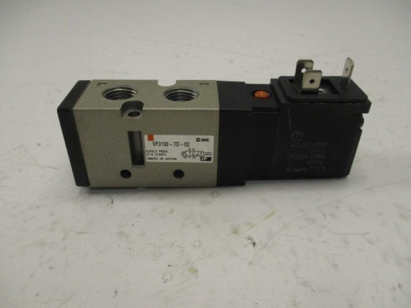 SMC VF3130-7D-02 SOLENOID VALVE 192-264/204-276V  NSNP
