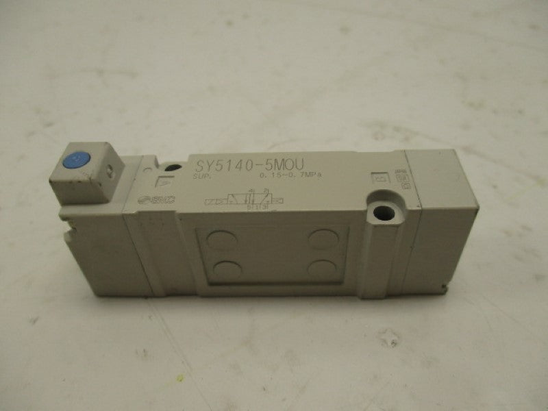 SMC SY5140-5M0U SOLENOID VALVE (AS PICTURED)  UNMP  (NO COIL)