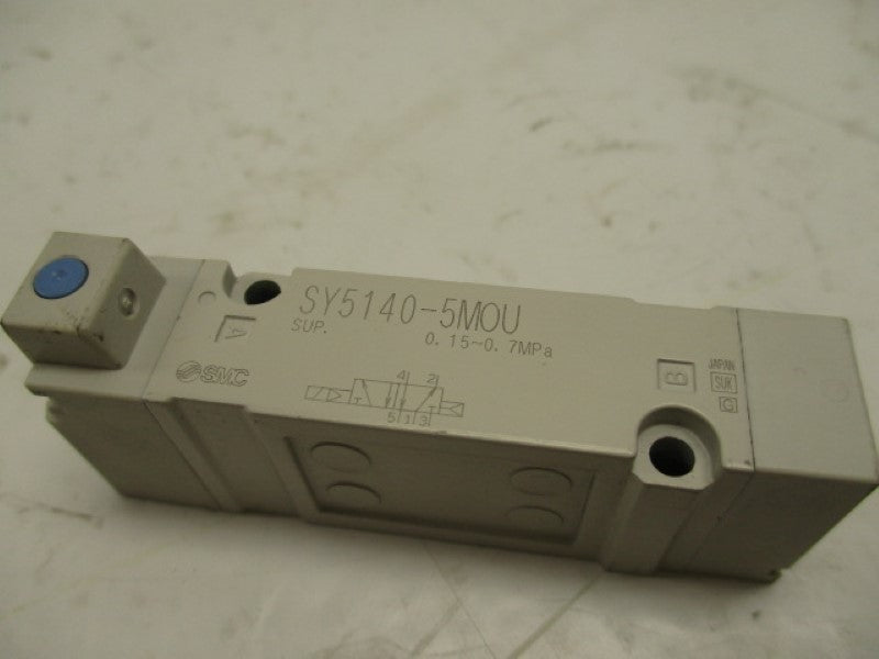 SMC SY5140-5M0U SOLENOID VALVE (AS PICTURED)  UNMP  (NO COIL)