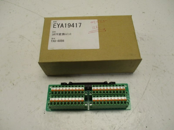 TOYODA TXU-6086 CONNECTOR COMMUNICATIONS EXCHNAGE UNIT  BOARD  NSMP