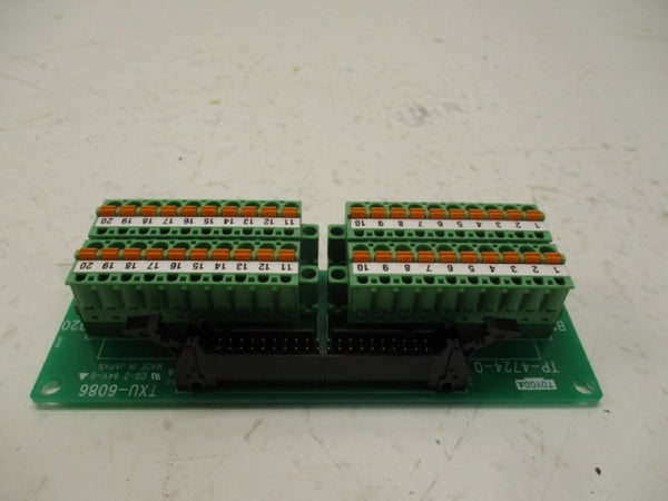 TOYODA TXU-6086 CONNECTOR COMMUNICATIONS EXCHNAGE UNIT  BOARD  NSMP