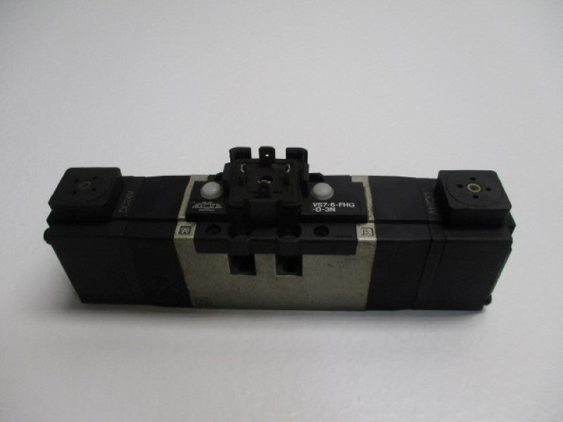 SMC VS7-6-FHG-D-3N SOLENOID VALVE 24VDC  UNMP