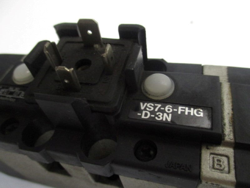 SMC VS7-6-FHG-D-3N SOLENOID VALVE 24VDC  UNMP