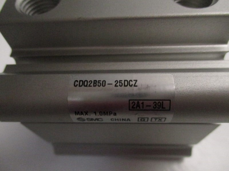 SMC CDQ2B50-25DCZ COMPACT CYLINDER (AS PICTURED)  NSNP