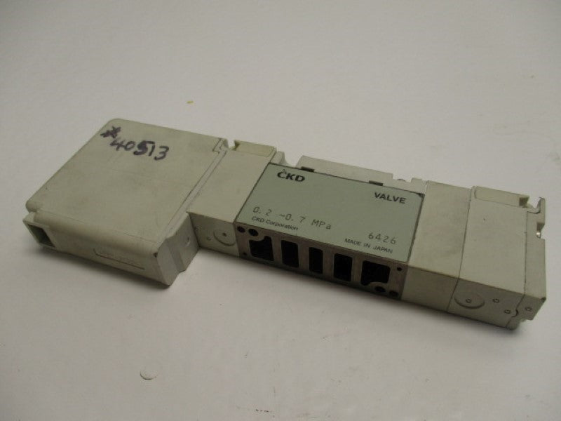 CKD W4GB239-MX-3 SOLENOID VALVE 24VDC  UNMP