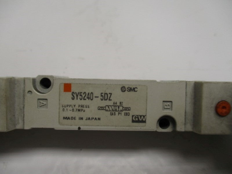 SMC SY5240-5DZ DOUBLE SOLENOID VALVE 24VDC  UNMP