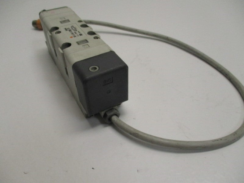 SMC VQ7-6-FHG-D-3NRSC-X23 DOUBLE SOLENOID VALVE (AS PICTURED)  UNMP