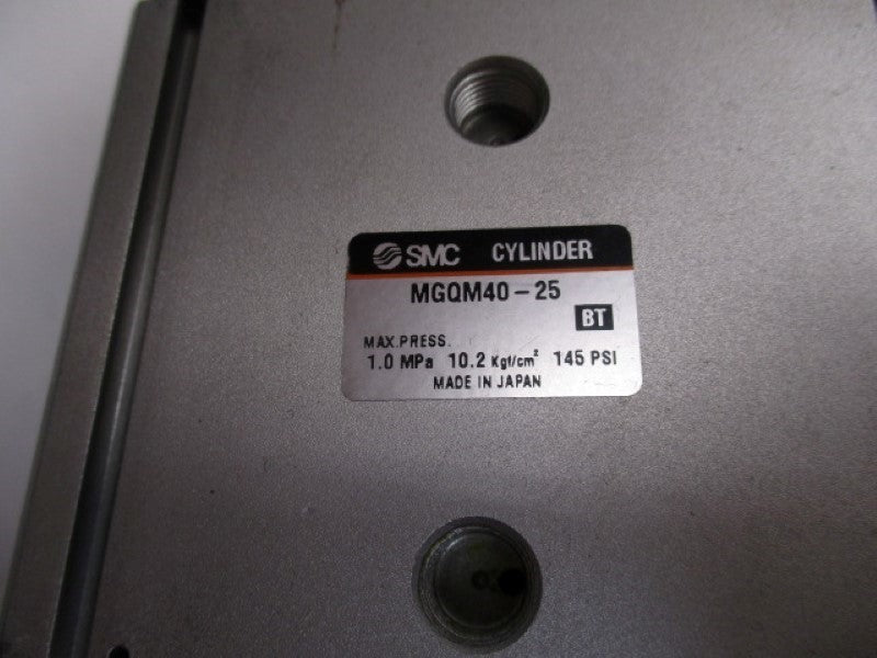 SMC MGQM40-25 COMPACT GUIDE CYLINDER  NSNP