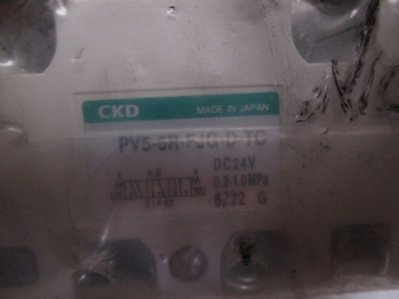 CKD PV5-6R-FJG-D-TC SOLENOID VALVE 24VDC  NSMP