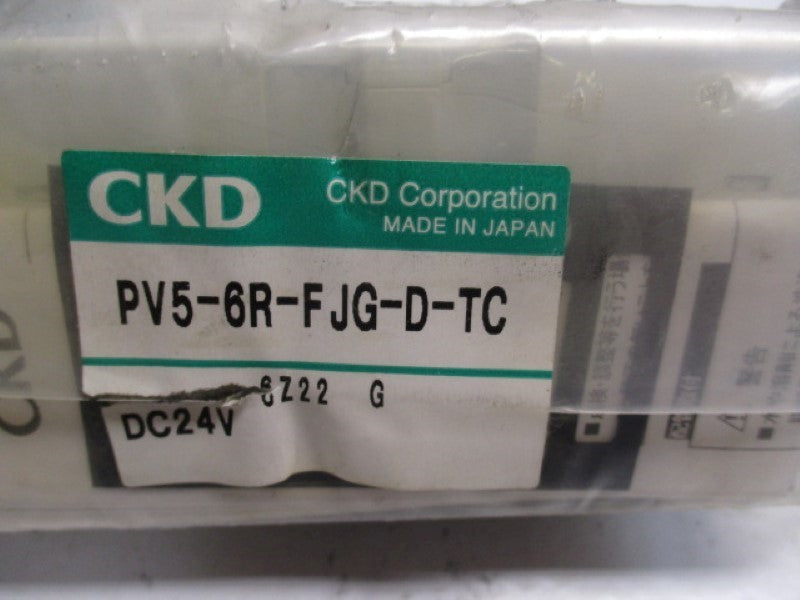 CKD PV5-6R-FJG-D-TC SOLENOID VALVE 24VDC  NSMP