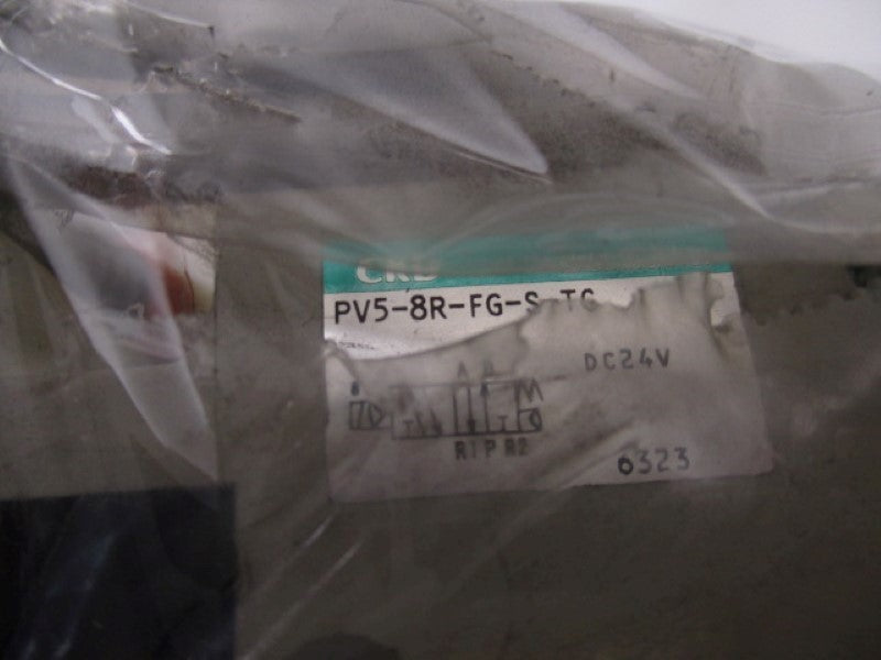 CKD PV5-8R-FG-S-TC SOLENOID VALVE 24VDC  NSMP