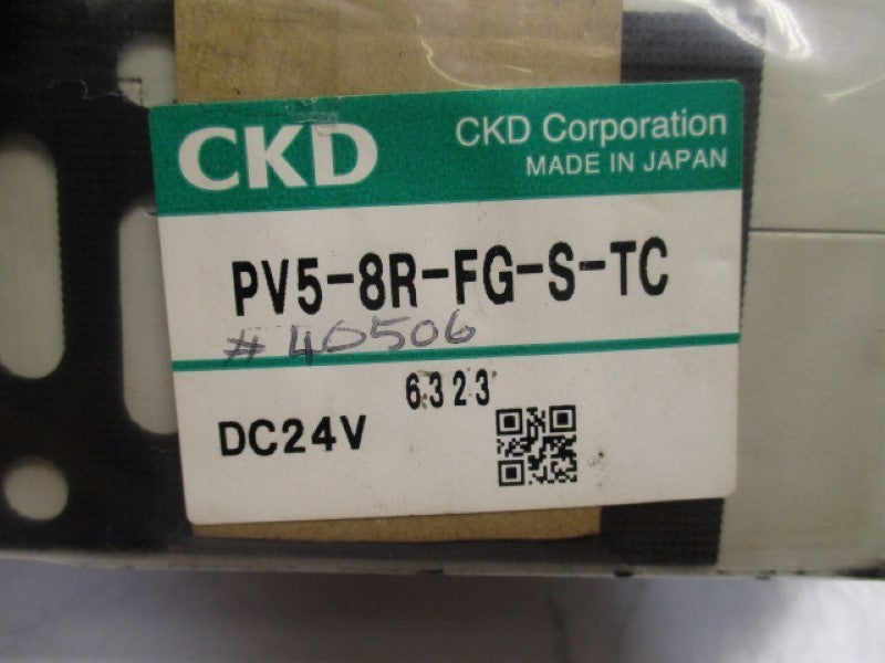 CKD PV5-8R-FG-S-TC SOLENOID VALVE 24VDC  NSMP