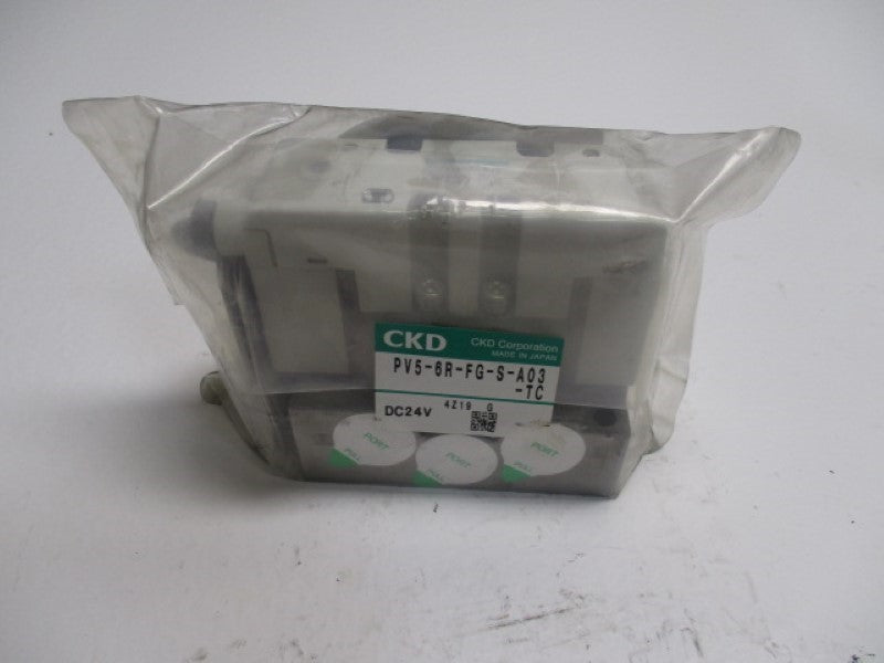 CKD PV5-6R-FG-S-A03-TC SOLENOID VALVE 24VDC  NSMP