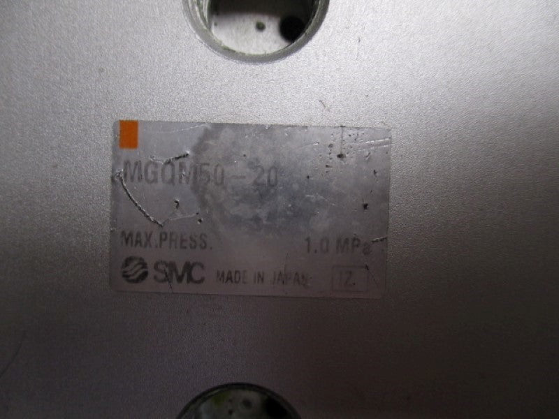 SMC MGQM50-20 COMPACT CYLINDER GUIDE  UNMP