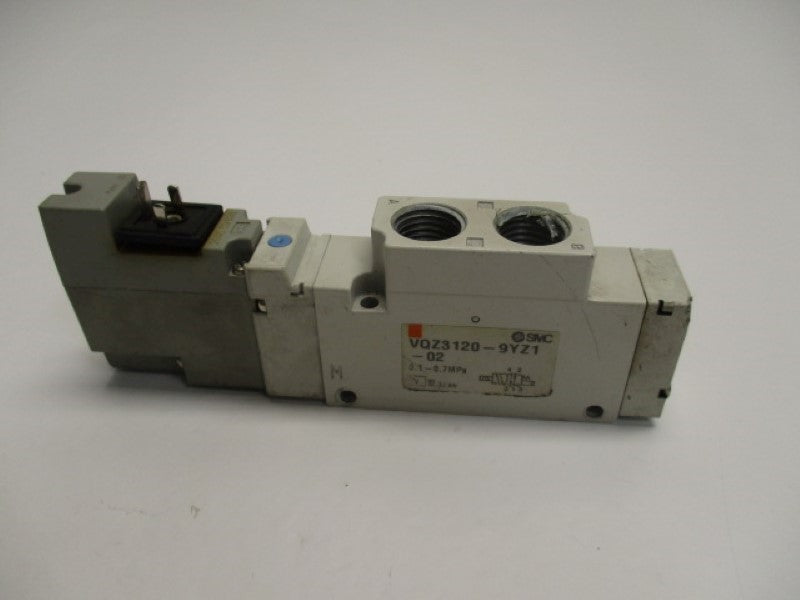 SMC VQZ3120-9YZ1-02 SOLENOID VALVE 24VDC  UNMP