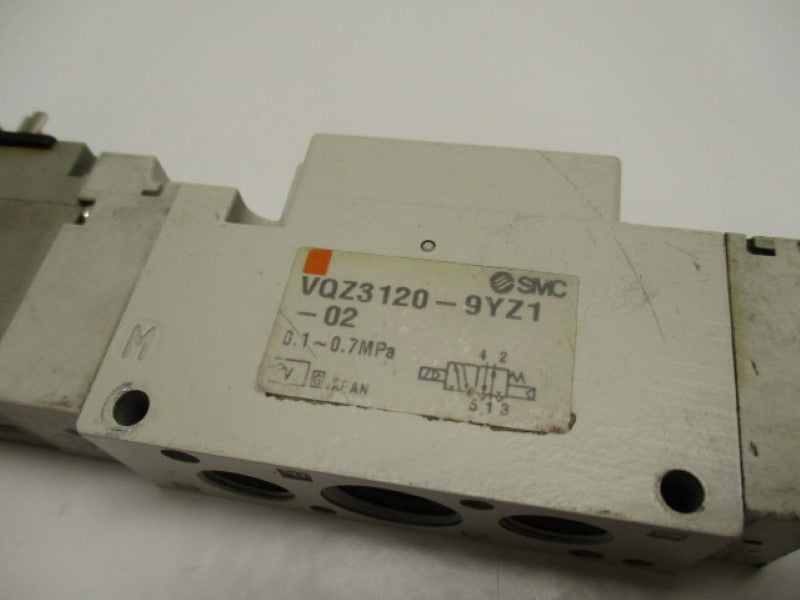 SMC VQZ3120-9YZ1-02 SOLENOID VALVE 24VDC  UNMP