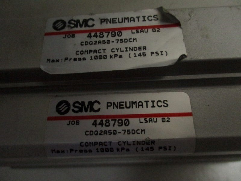 SMC CDQ2A50-75DCM LONGSTROKE COMPACT CYLINDER  NSNP