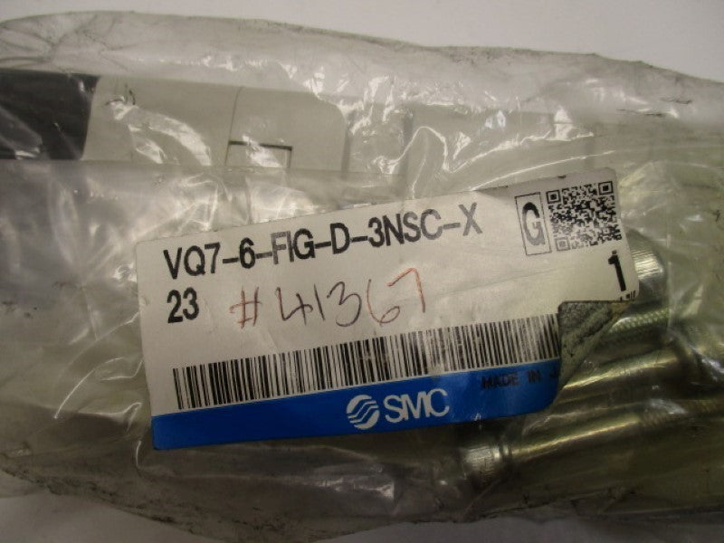 SMC VQ7-6-FIG-D-3NSC-X23 DOUBLE SOLENOID VALVE  NSMP