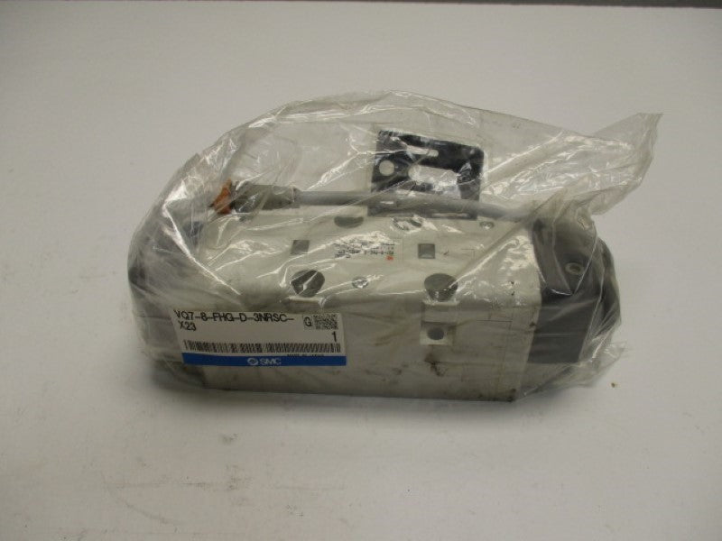 SMC VQ7-8-FHG-D-3NRSC-X23 DOUBLE SOLENOID VALVE * NEW IN FACTORY BAG*