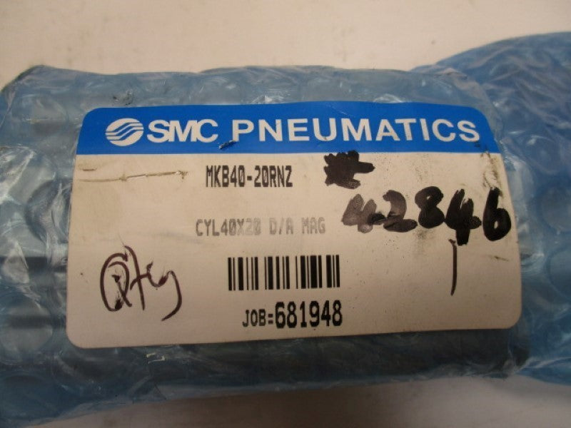 SMC MKB40-20RNZ ROTARY CLAMP CYLIDNER  NSMP