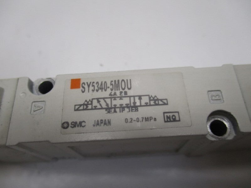 SMC SY5340-5M0U DOUBLE SOLENOID VALVE 24VDC  UNMP