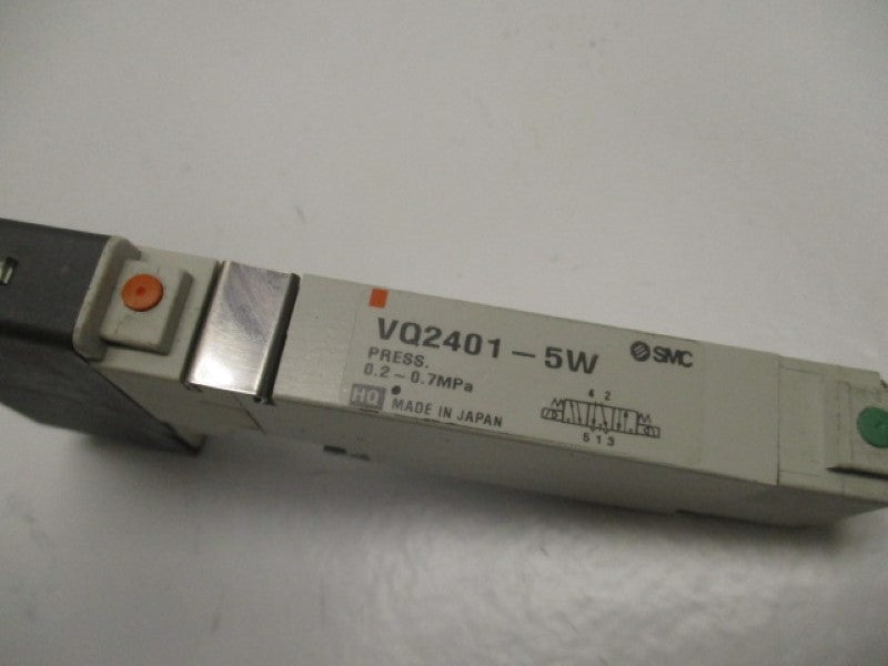 SMC VQ2401-5W 5-PORT PLUG IN VALVE  NSNP