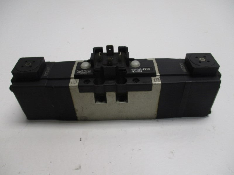 SMC VS7-6-FHG-D-3N SOLENOID VALVE 24VDC  UNMP
