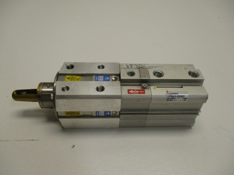 SMC CLKQGUB50-177RALS-P3DWSC DOUBLE ACTING CYLINDER (AS PICTURED)  UNMP