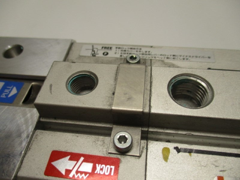 SMC CLKQGUB50-177RALS-P3DWSC DOUBLE ACTING CYLINDER (AS PICTURED)  UNMP