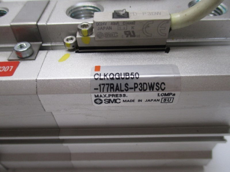 SMC CLKQGUB50-177RALS-P3DWSC DOUBLE ACTING CYLINDER  UNMP