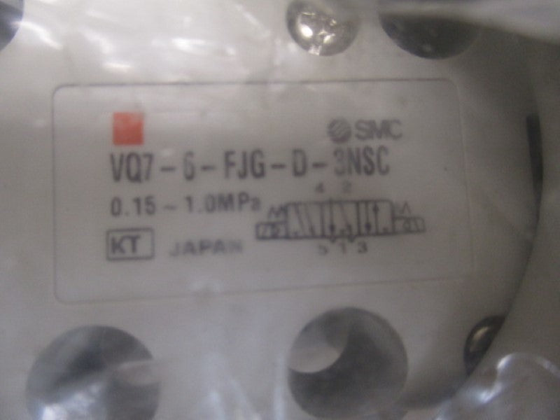 SMC VQ7-6-FJG-D-3NSC DOUBLE SOLENOID VALVE  NSMP