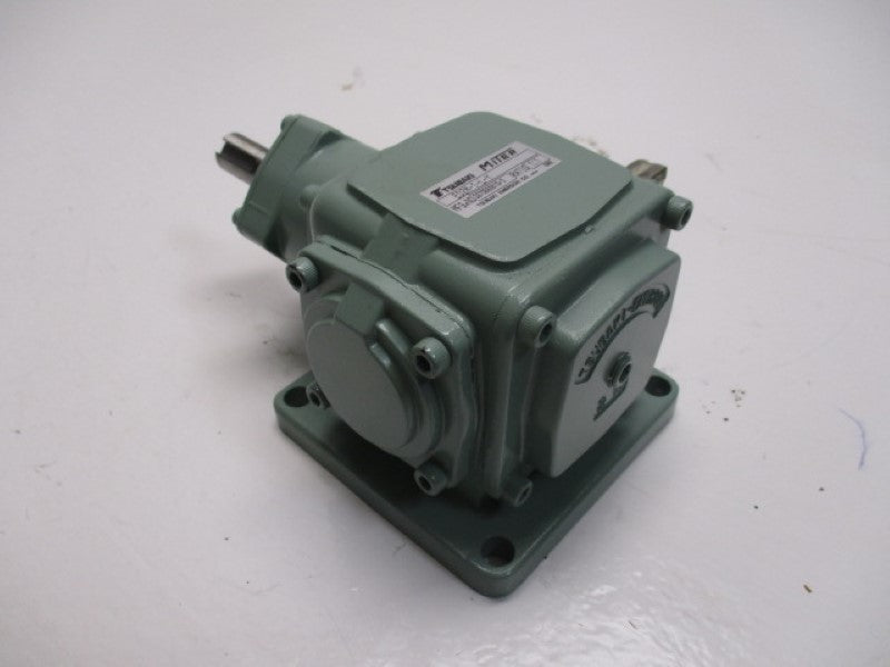 TSUBAKI EMRSON ED2M-1-L-Y MITER GEAR BOX RATIO 1:1  NSNP