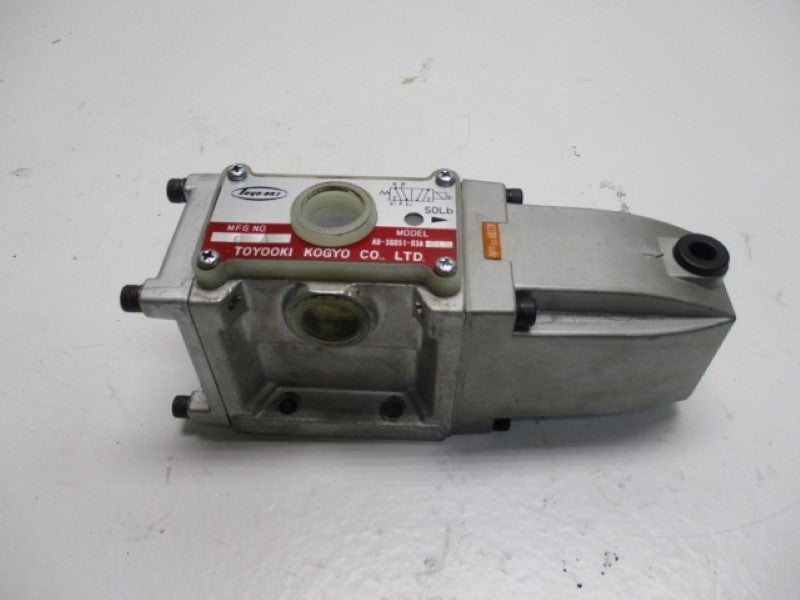 TOYOOKI KOGYO AD-SG051-03A-015 VALVE 110VAC  UNMP