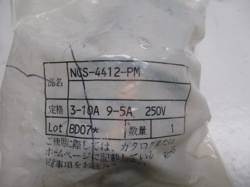 NANABOSHI NCS-4412-PM CONNECTOR 3-10A 9-5A 250V  NSMP
