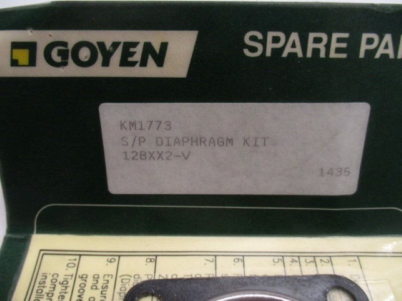 GOYEN KM1773 DIAPHRAGM KIT  NSMP