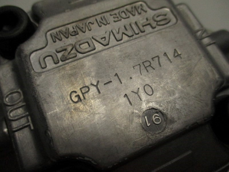 SHIMADZU GPY-1.7R714 140 VALVE  NSNP