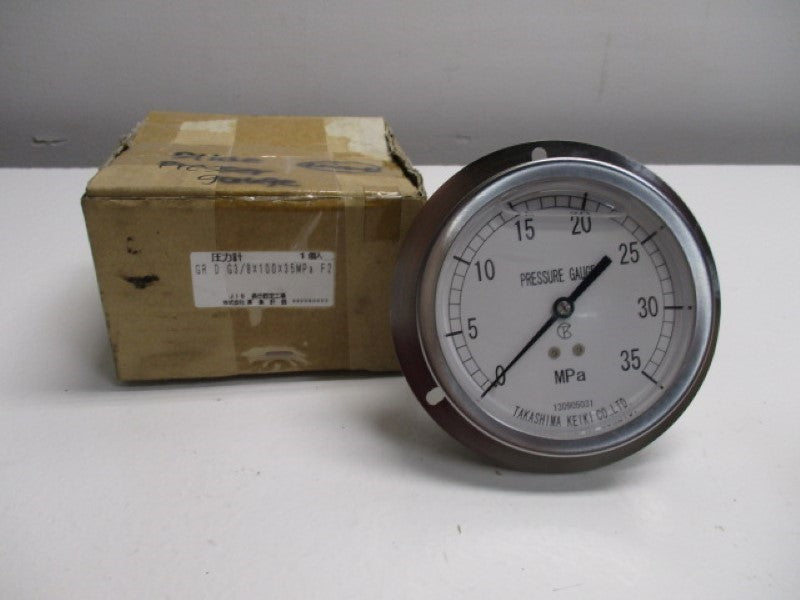 TAKASHIMA GRDDG3/8X10035MPA PRESSURE GAUGE 35MPA  NSMP