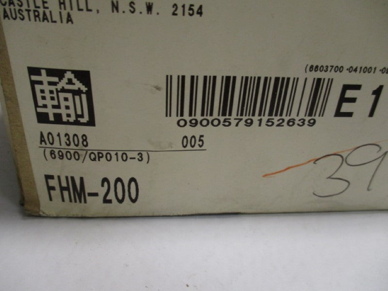 SMC FHM-200 MAGNETIC SEPARATOR  NSMP