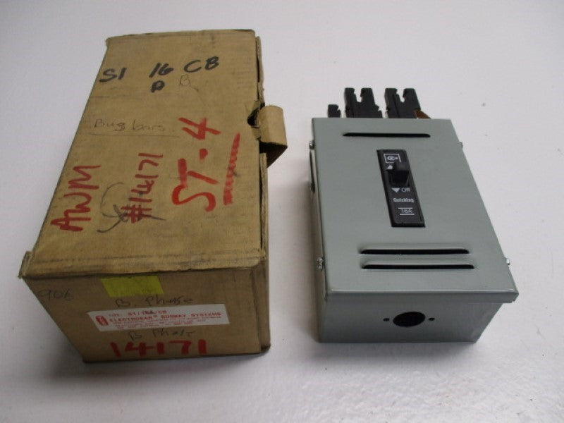 CUTLER HAMMER S1/16A/CB ELECTROBAR BUSWAY SYSTEMS 16A  NSMP