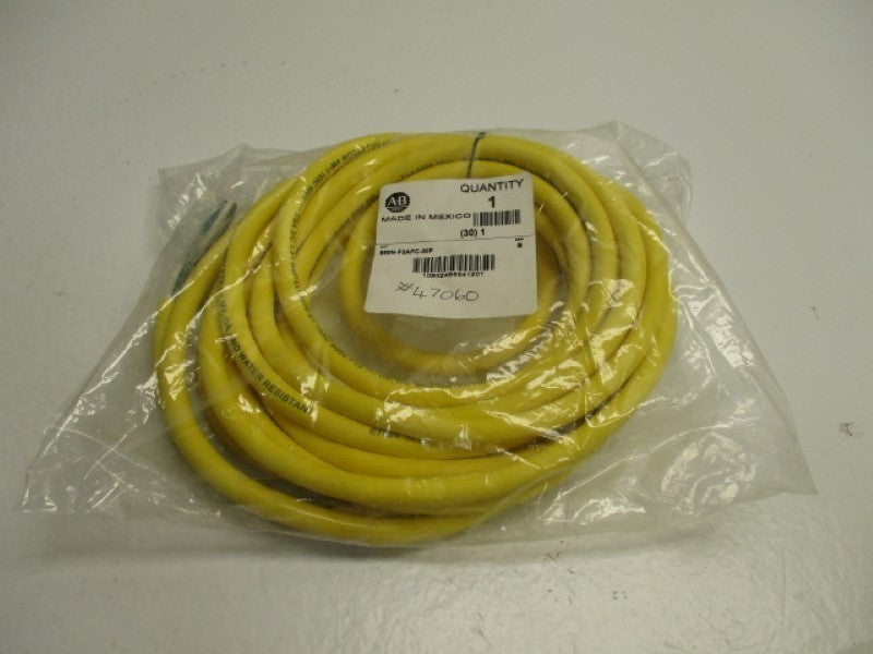 ALLEN BRADLEY 889N-F3AFC-20F SER. B  FEMALE PVC CABLE 3P* NEW IN FACTORY BAG *