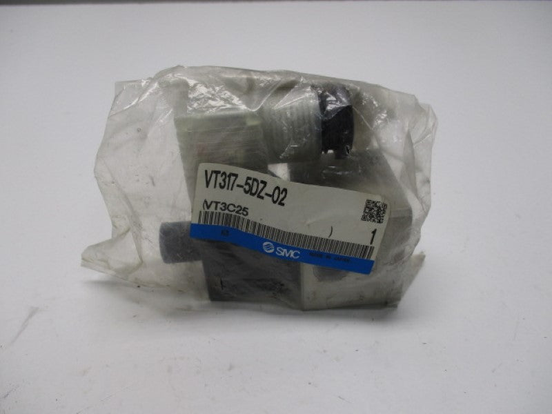 SMC VT317-5DZ-02 SOLENOID VALVE 24VDC  NSMP