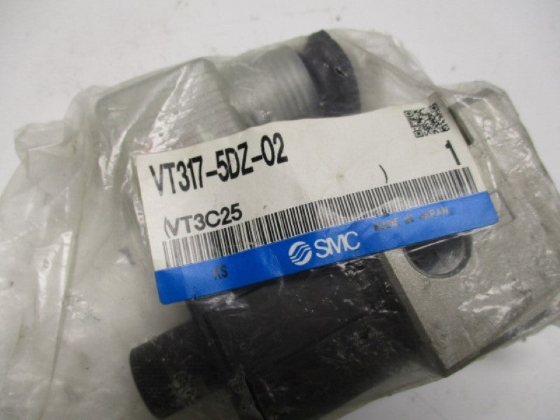 SMC VT317-5DZ-02 SOLENOID VALVE 24VDC  NSMP