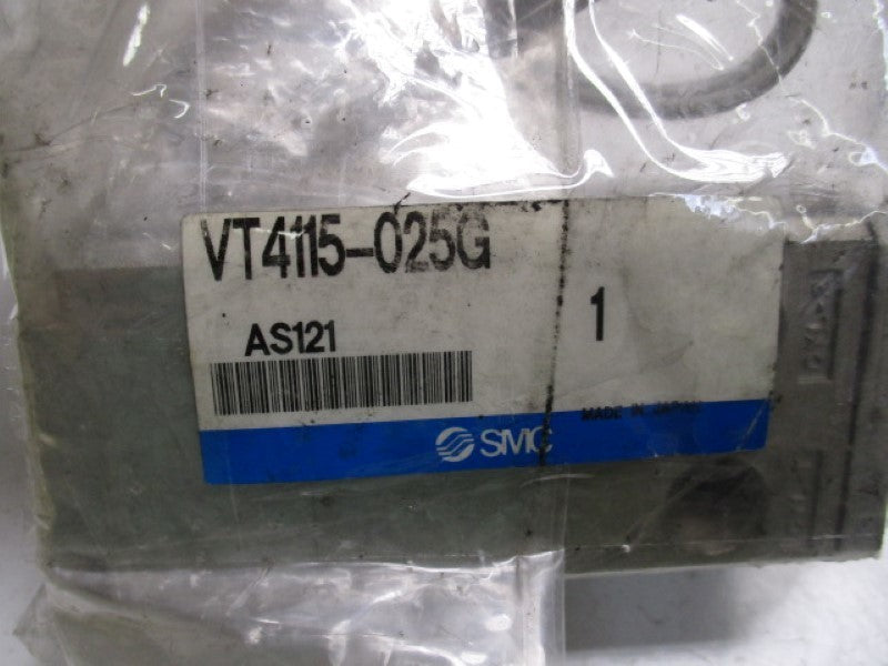 SMC VT4115-025G SOLENOID VALVE 24VDC  NSMP