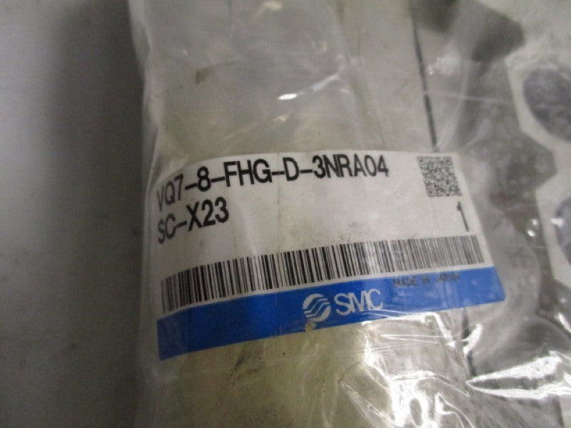 SMC VQ7-8-FHG-D-3NRA04-SC-X23 DOUBLE SOLENOID VALVE   NSMP