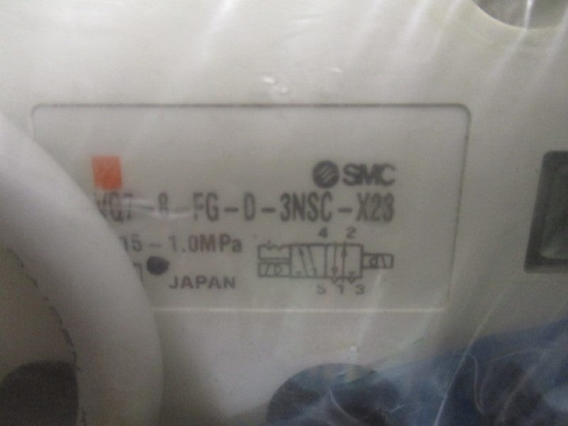 SMC VQ7-8-FG-D-3NSC-X23 DOUBLE SOLENOID VALVE  * NEW IN FACTORY BAG *