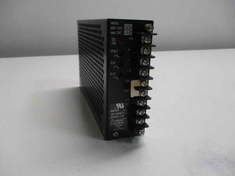 LAMBDA HR-10F-24 POWER SUPPLY 3A 24VDC  NSNP
