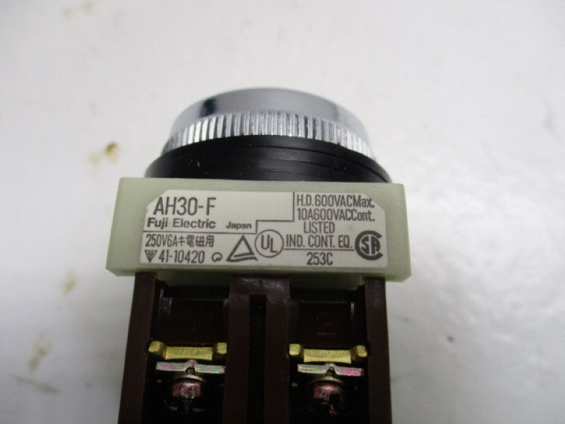 FUJI ELECTRIC AH30-FY11 YELLOW PUSHBUTTON  NSMP