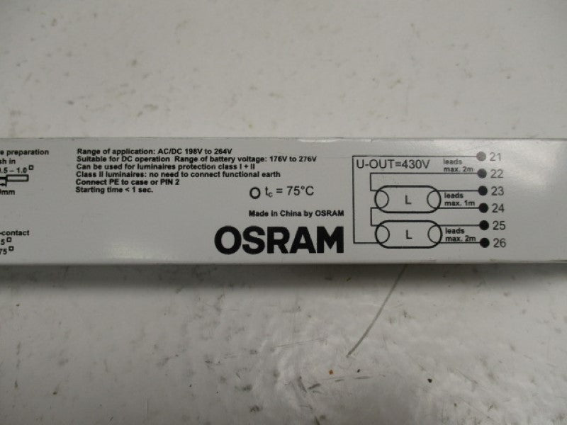 OSRAM QTP52X49 BALLAST  UNMP